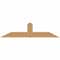 Ekena Millwork Portland Smooth Timber Gable Bracket, Western Red Cedar, 60"W x 15"H x 1 1/2"D x 5 1/2"F, 6/12 Pitch GBW060X15X0206POR00SWR - alternate 1